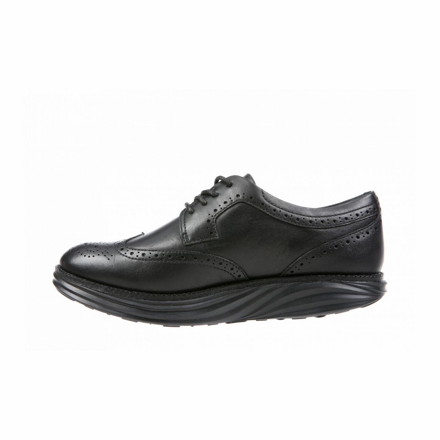 MBT Boston Wing Tip Pantofi Eleganti Femei - Negrii (43907-921)